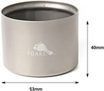 TOAKS Titanium Siphon Alcohol Stove STV-01