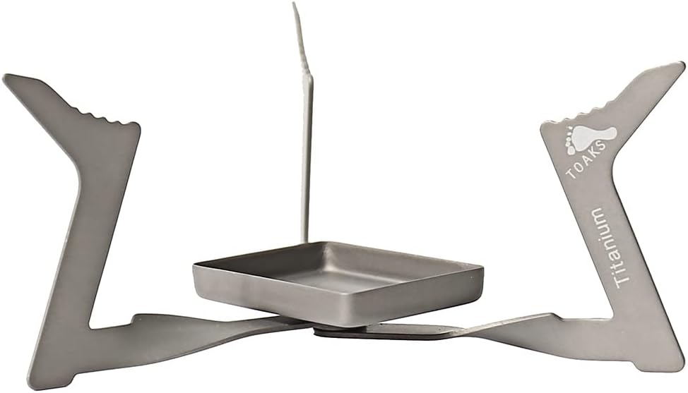 TOAKS Titanium Solid Fuel Stove