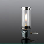 BRS Gas Lantern Dreamlike Candle Lamp Outdoor Portable Tent Lamp Glass Mantle Lantern (2 pcs)