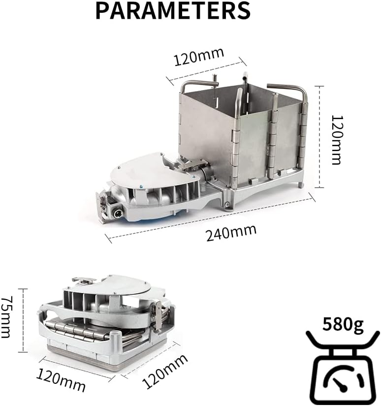 BRS-116 Camping Wood Stove Can be Connected to Power Bank