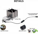 BRS-116 Camping Wood Stove Can be Connected to Power Bank