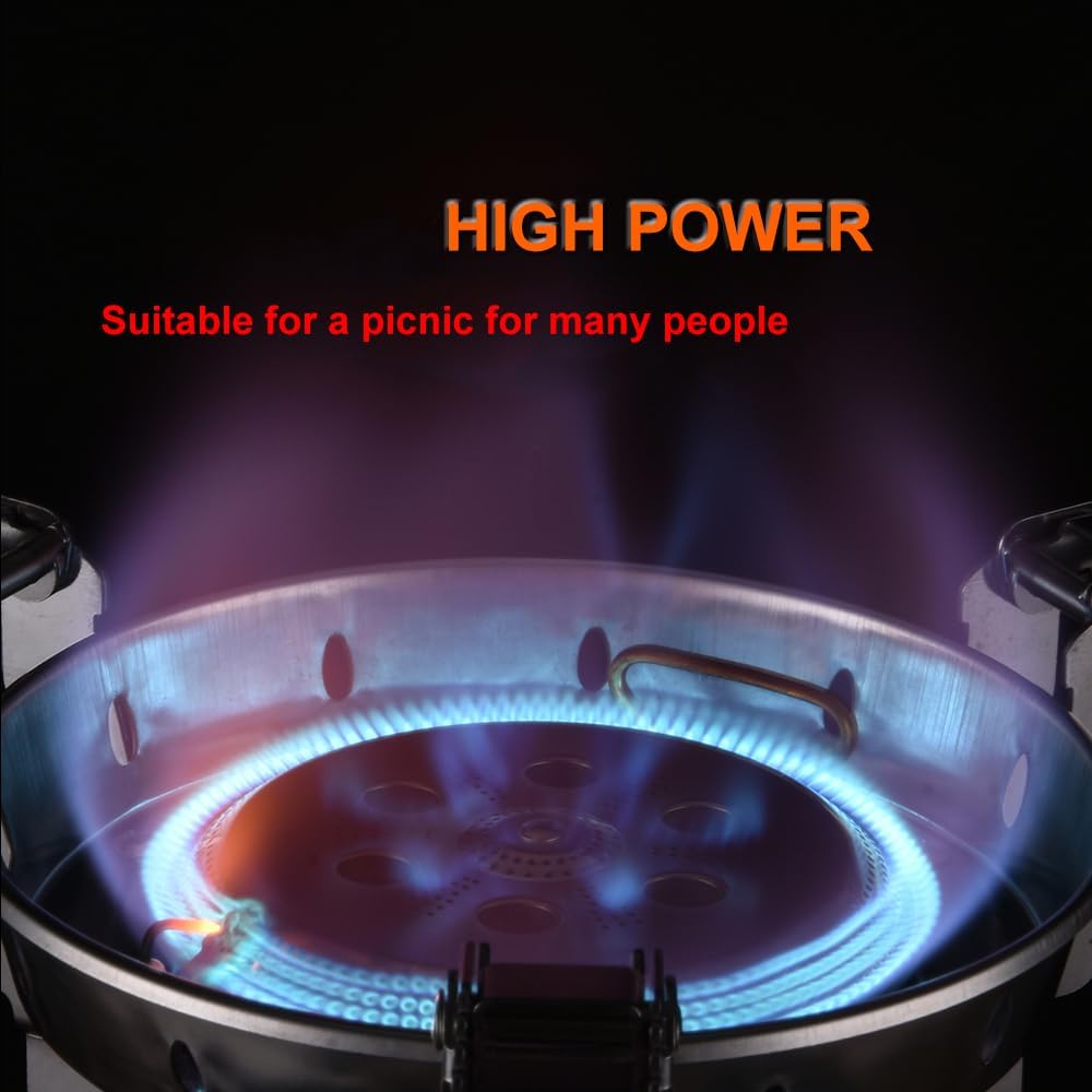 BRS High Power Windproof Integrated Lifting Cooking Stove