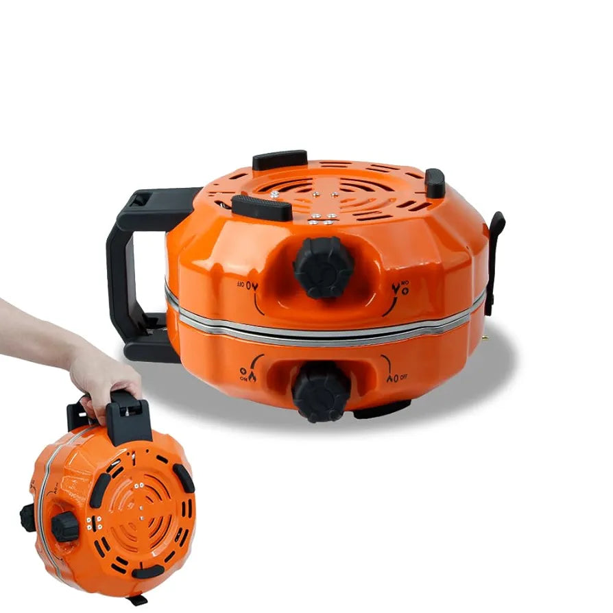 SOLOHIKE 2 Burner Camping Stove with Carrying Handle, Storage Bag Portable for Camping & Hiking