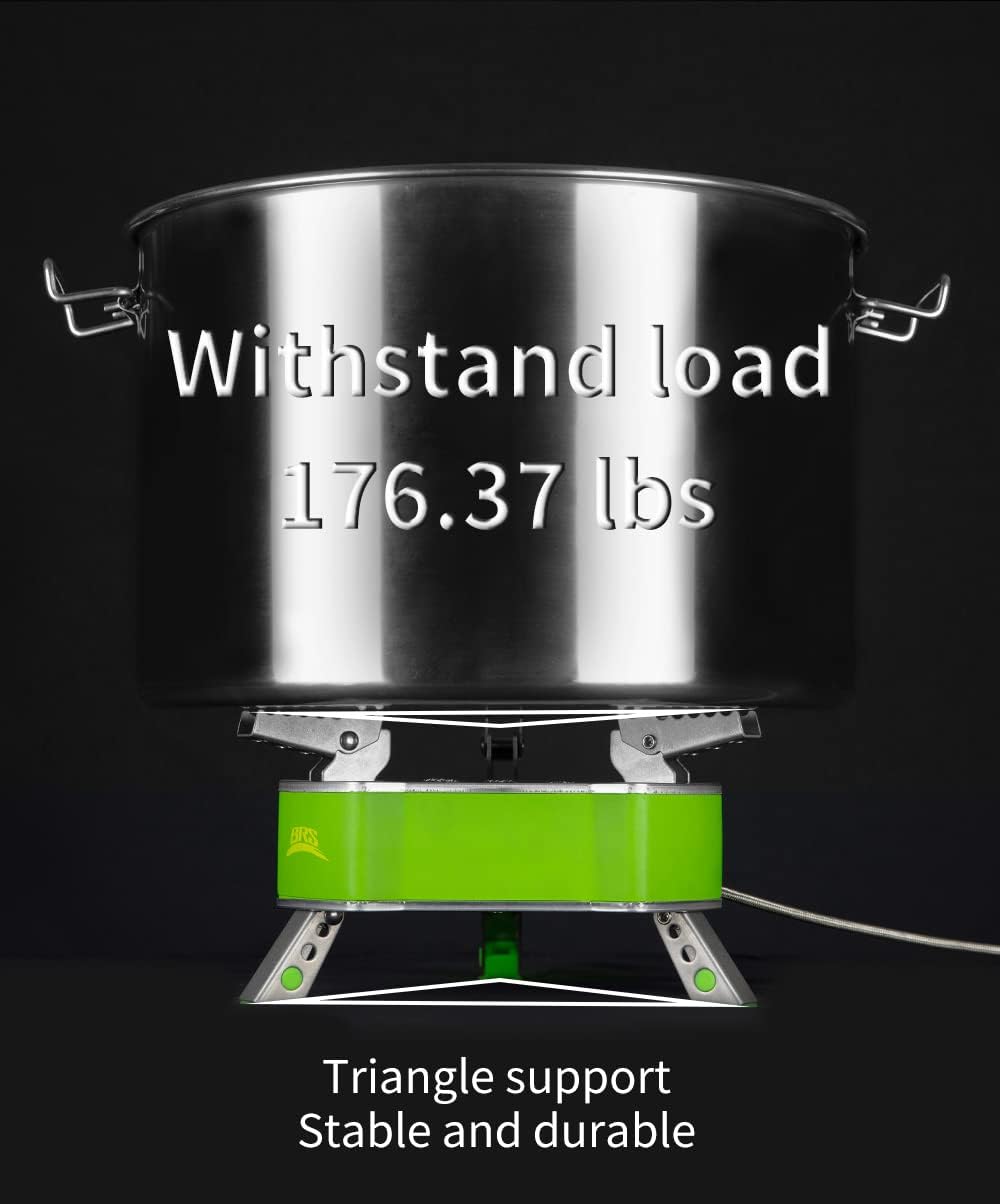 BRS-80 17000W Camping Gas Stove 10 Cores Burner