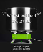 BRS-80 17000W Camping Gas Stove 10 Cores Burner