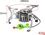 BRS-8A 4500W Multi Fuel Portable Camping Stove, Butane & Diesel