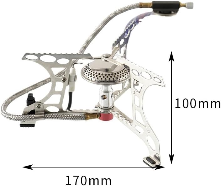 BULIN-S05A Mini Portable Camping Stove Foldable Outdoor Camping Stove with Storage Bag