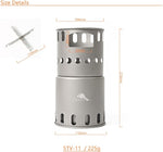 TOAKS Titanium Wood Burning Stove