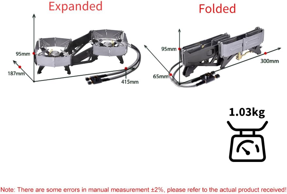 BRS-32 Double Head Stove with Igniter