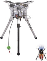 BRS High Power Windproof Integrated Lifting Cooking Stove