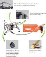 BRS-8A 4500W Multi Fuel Portable Camping Stove, Butane & Diesel