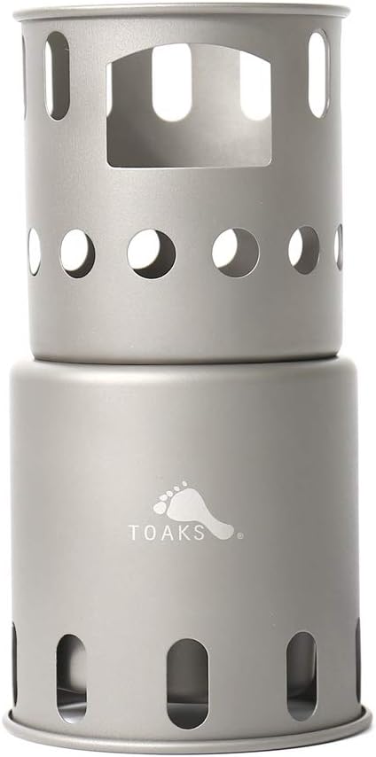 TOAKS Titanium Wood Burning Stove
