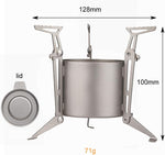 Solohike Portable Titanium Alcohol Stove