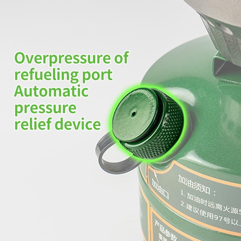 BRS-29B Portable Gasoline Stove, 2117W Preheat-free Integrated Oil Burner