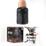 BRS-12A Portable Gasoline Camping Stove One-Piece Stove with Storage Bag