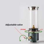 BRS Gas Lantern Dreamlike Candle Lamp Outdoor Portable Tent Lamp Glass Mantle Lantern (2 pcs)