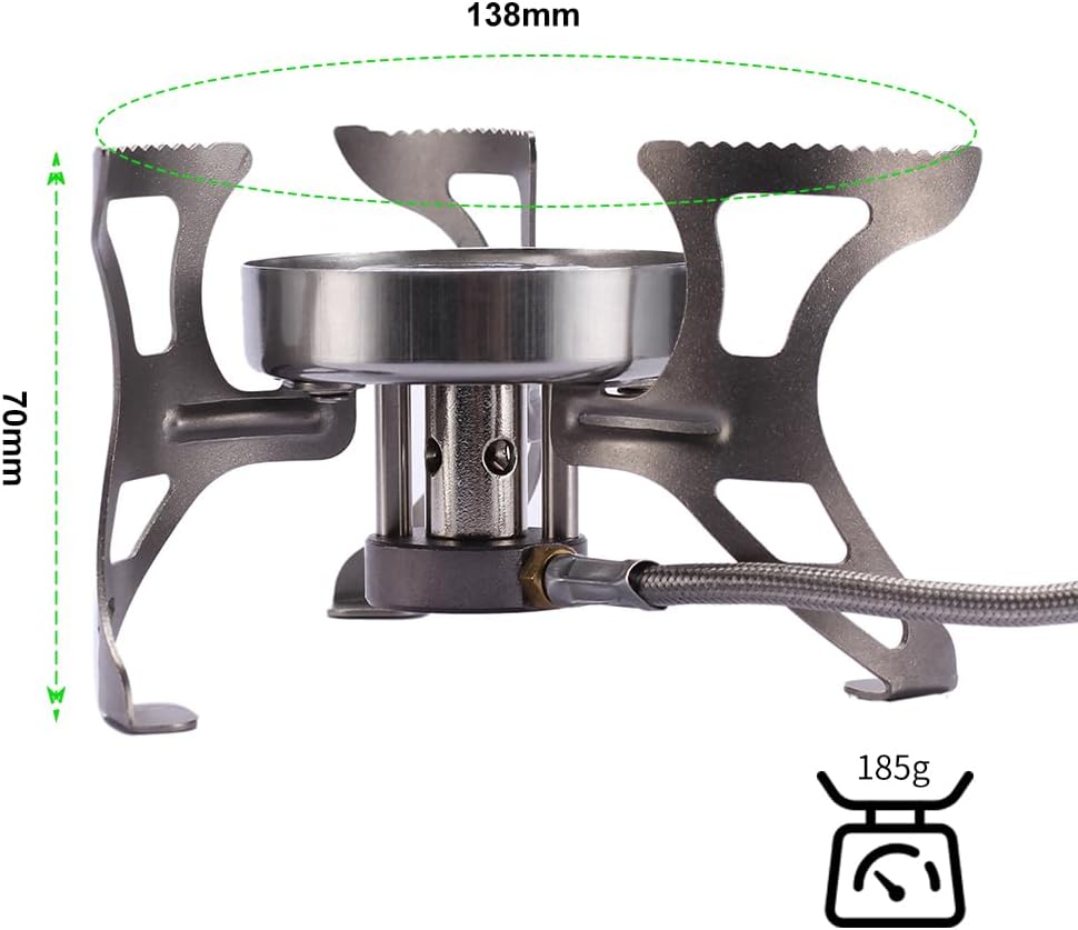 BRS-51 3240W Lightweight Windproof Outdoor Camping Stove
