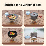 BRS 16000W Camping Stove Portable Collapsible Gas 5 Burners