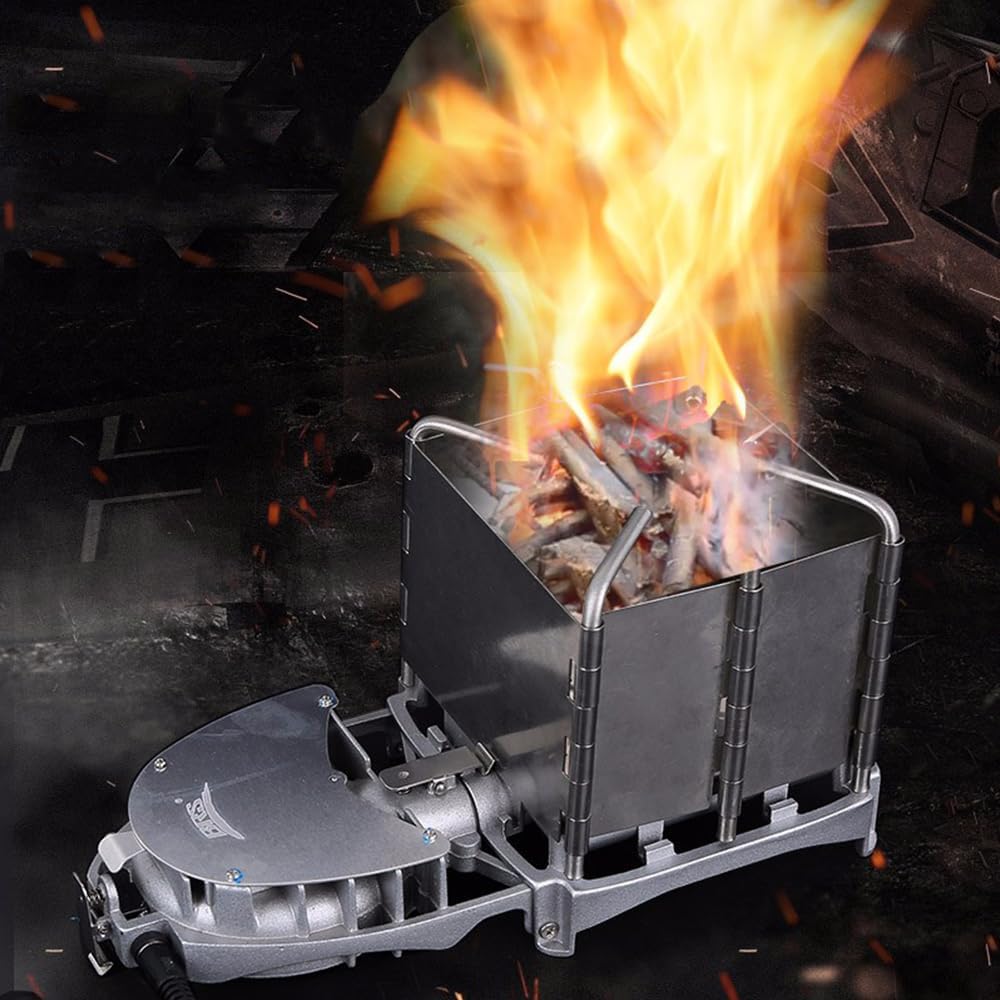 BRS-116 Camping Wood Stove Can be Connected to Power Bank