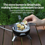 NEW BRS Multi-burner 22000W / 9600W High Power Camping Gas Stove Windproof