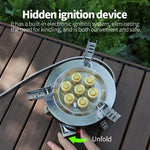 NEW BRS Multi-burner 22000W / 9600W High Power Camping Gas Stove Windproof