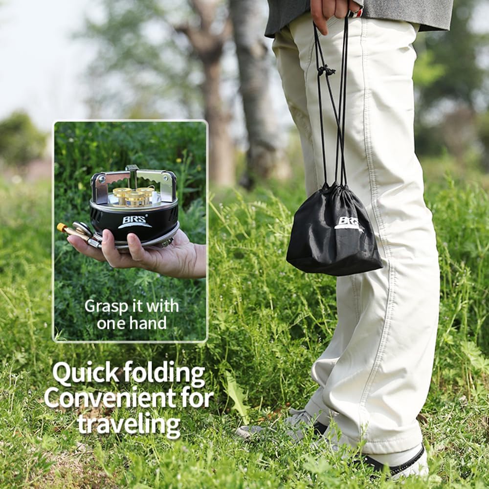 NEW BRS Multi-burner 22000W / 9600W High Power Camping Gas Stove Windproof