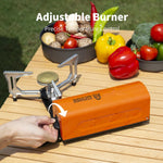 Solohike 2200W Folding Butane Gas Burner with Carrying Bag