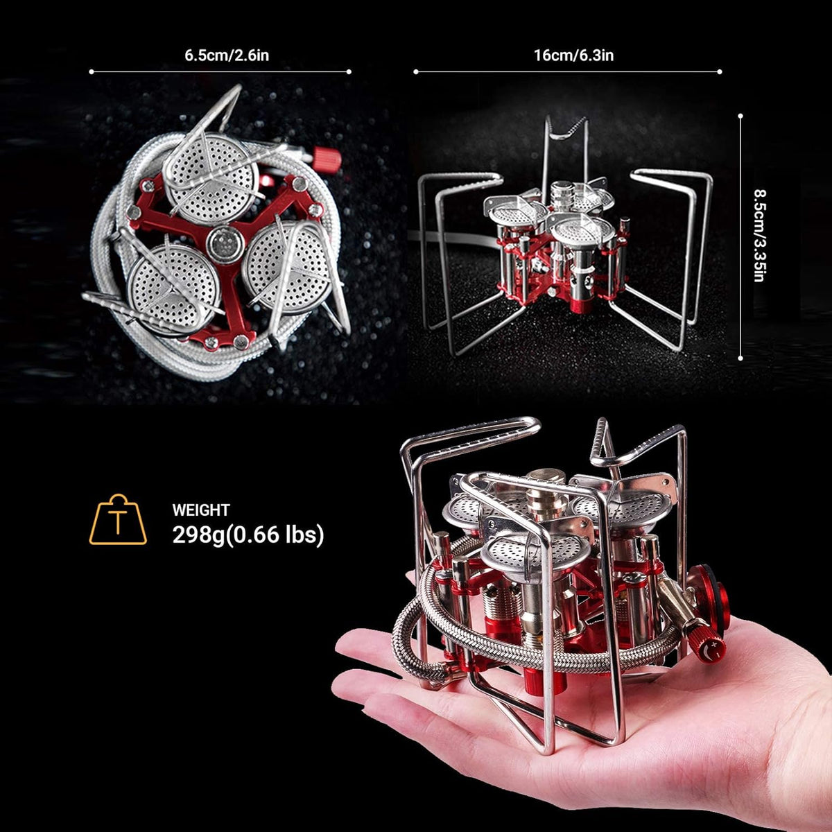 Bulin B6-A 5800W Camp Gas Stove