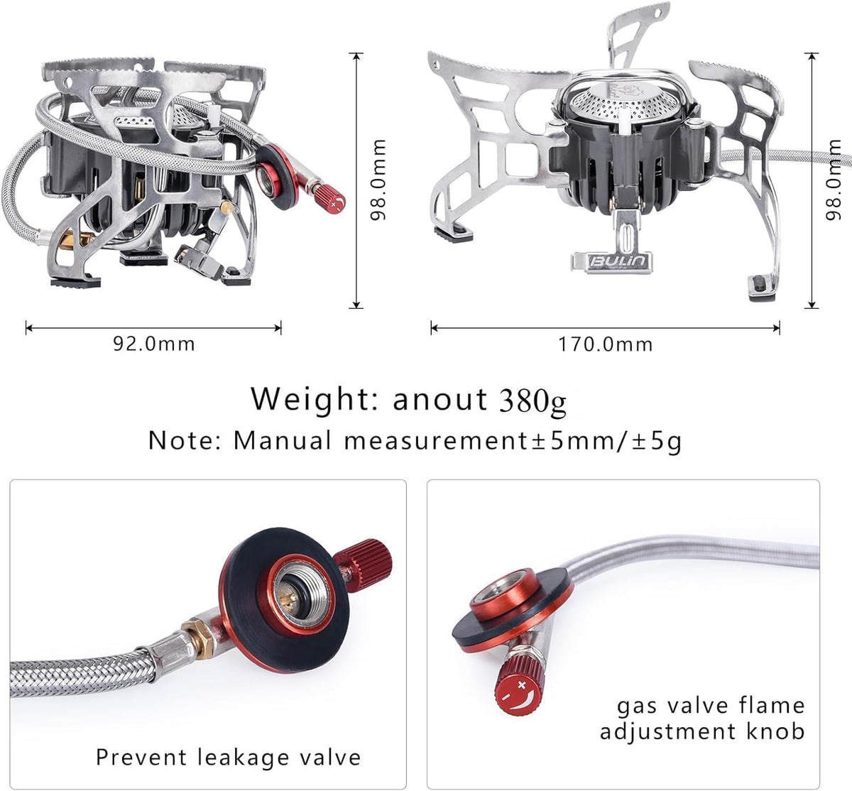 BULIN T4-A 3500W Camping Stove