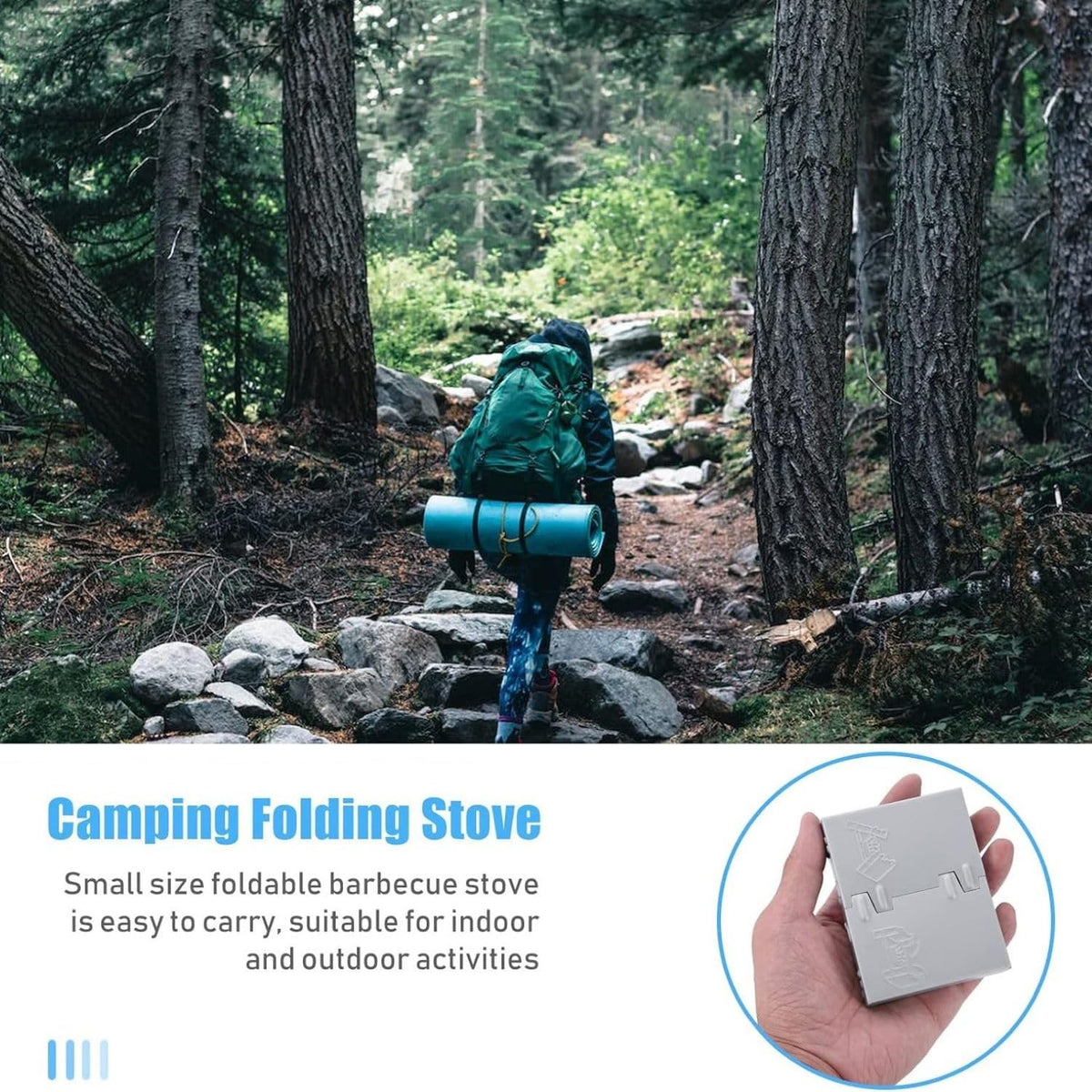 Solohike Pocket Size Folding Stove