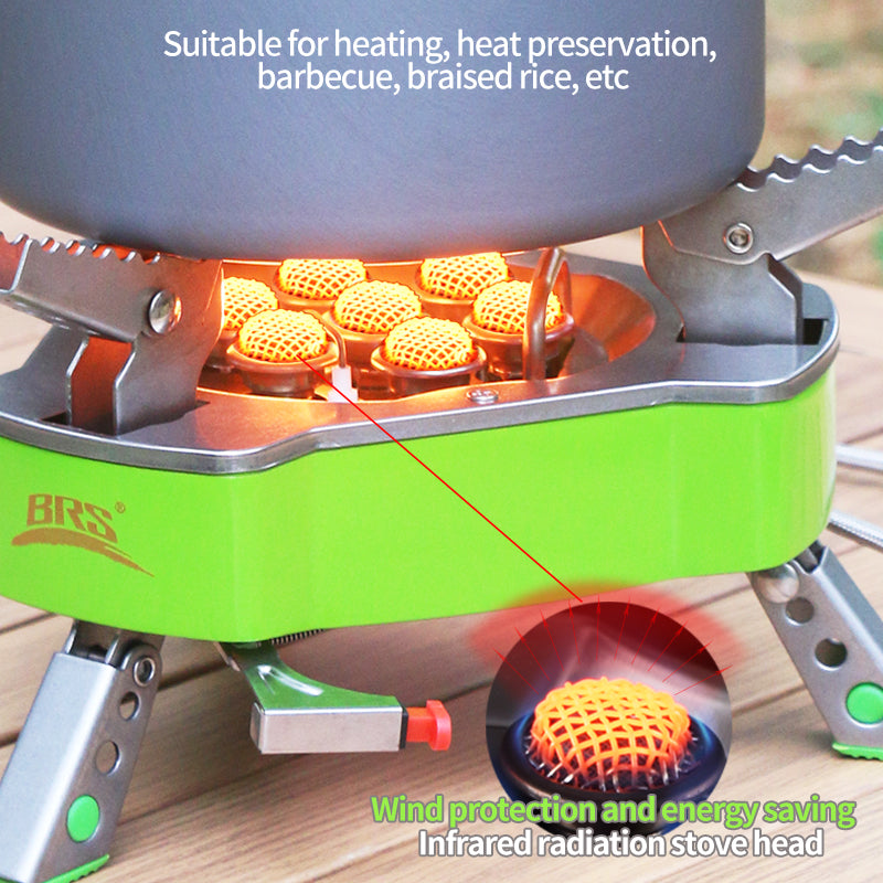 BRS-71A-1Seven Burners Backpacking Stove