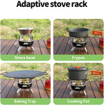 NEW BRS Multi-burner 22000W / 9600W High Power Camping Gas Stove Windproof